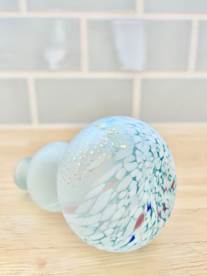 藤田喬平 手吹 ガラス 徳利 文化勲章 美術品 グラス 酒器 花瓶 ひょうたん