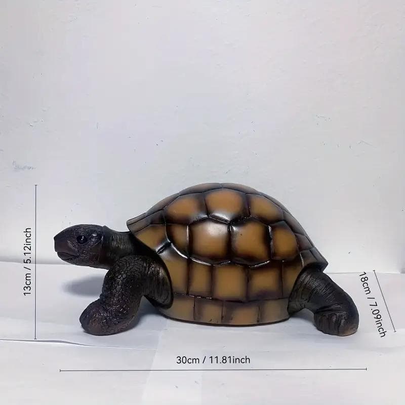 【輸入品】オブジェ 亀 癒し リアル 造形 かわいい インテリア 置物