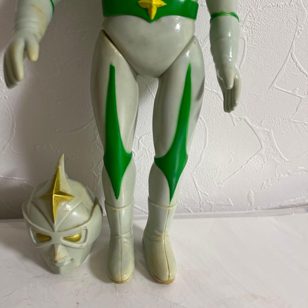 ⚠️貴重・激レア　ミラーマン　面取れ　ブルマァク　スタンダードサイズ　ソフビ