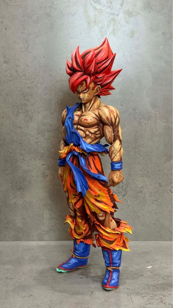 ドラゴンボール ベジータ と孫悟空フィギュア　2体セット赤