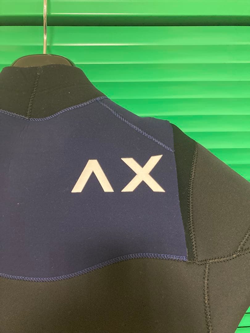 AX シーガルウェットスーツ 黒 半袖　2024.25モデル　既製MLB