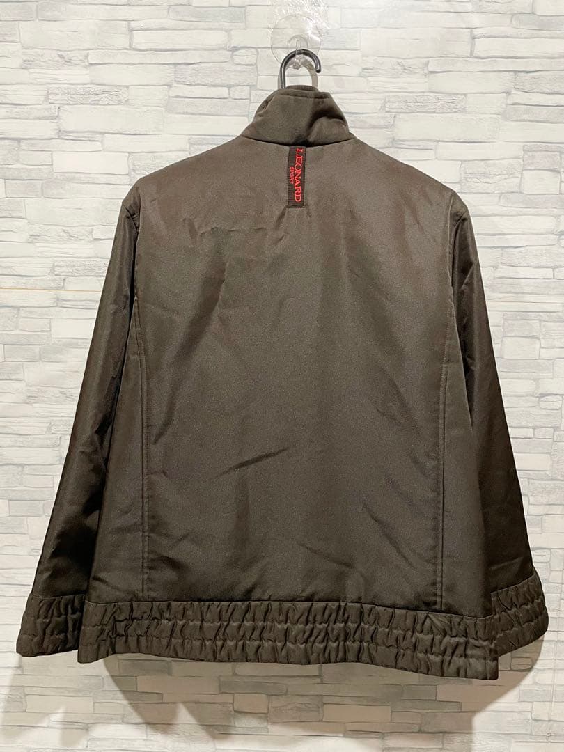 LEONARD レオナールスポーツ 中綿ジャケット ブルゾン 日本製　Lサイズ