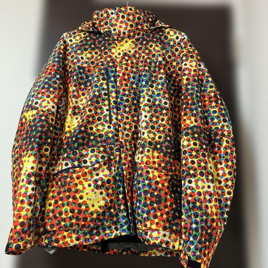burton バートン ak GORE-TEX マルチカラードットジャケット　L