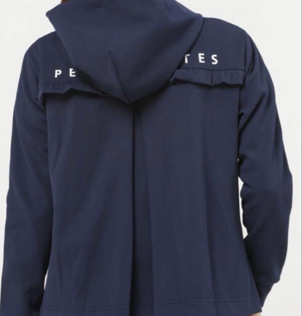 パーリーゲイツ　　ネイビー フード付きジャケット レディース