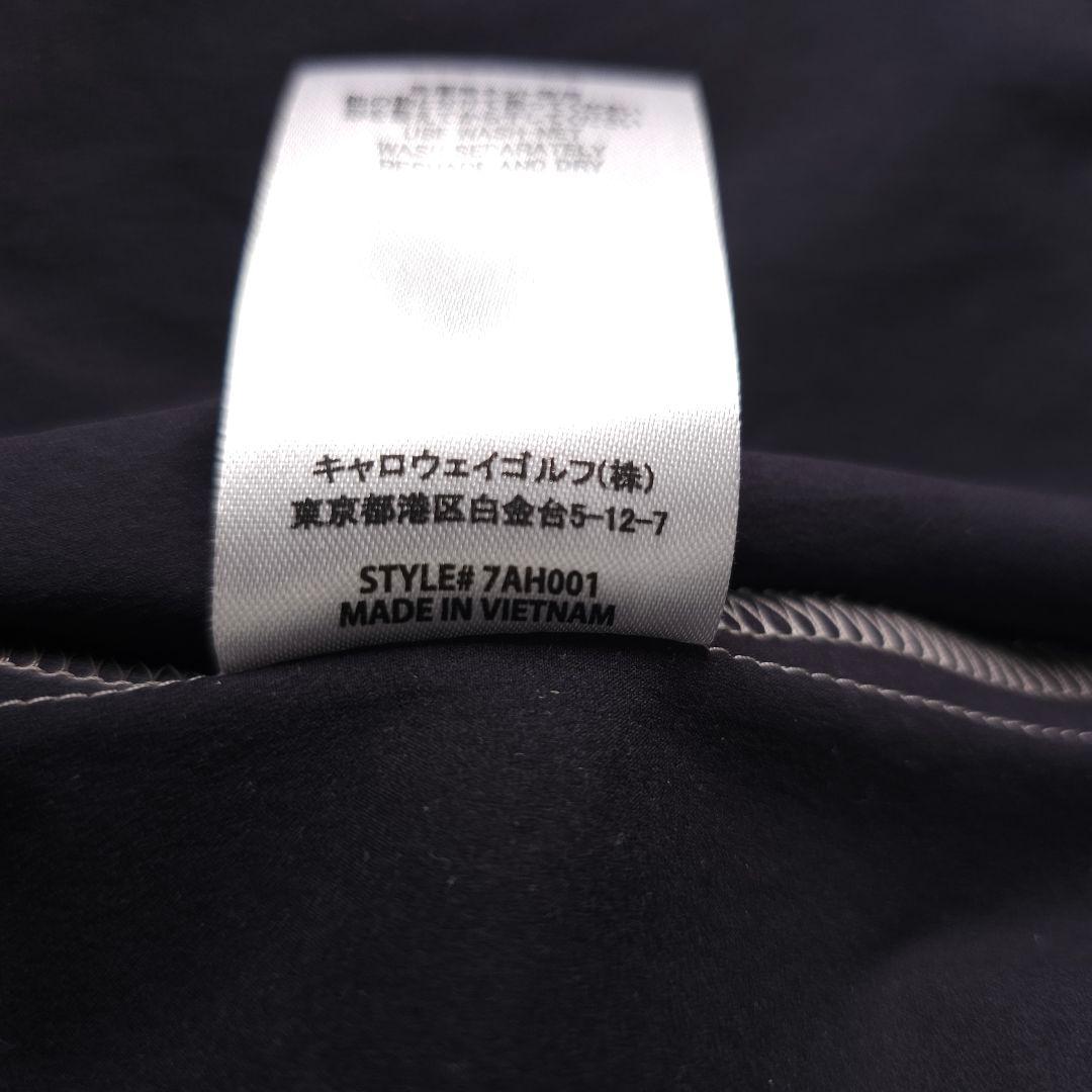 近年 トラヴィスマシュー 長袖ゴルフブルゾンジャケット ロゴネーム L ジップ