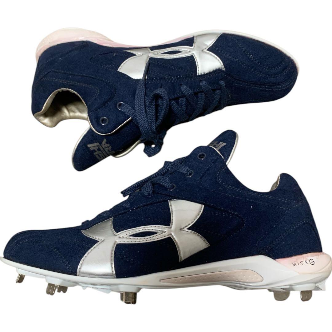 未使用！プロ支給品？横浜DeNA多村仁志　アンダーアーマー野球スパイク