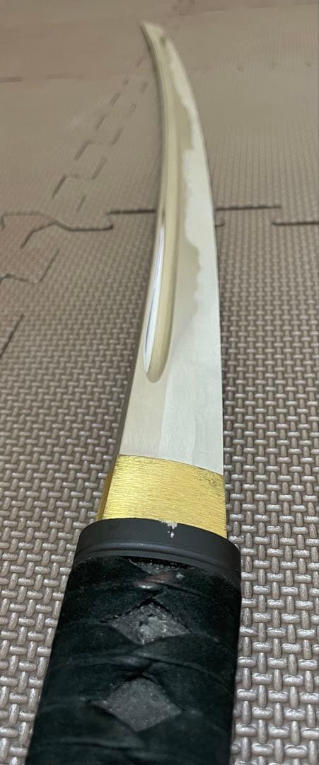 模造刀 日本刀 忍者刀 黒鞘 龍紋