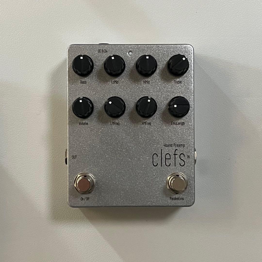 Clefs / #1 Preamp Ver.2.0 ベース用プリアンプ