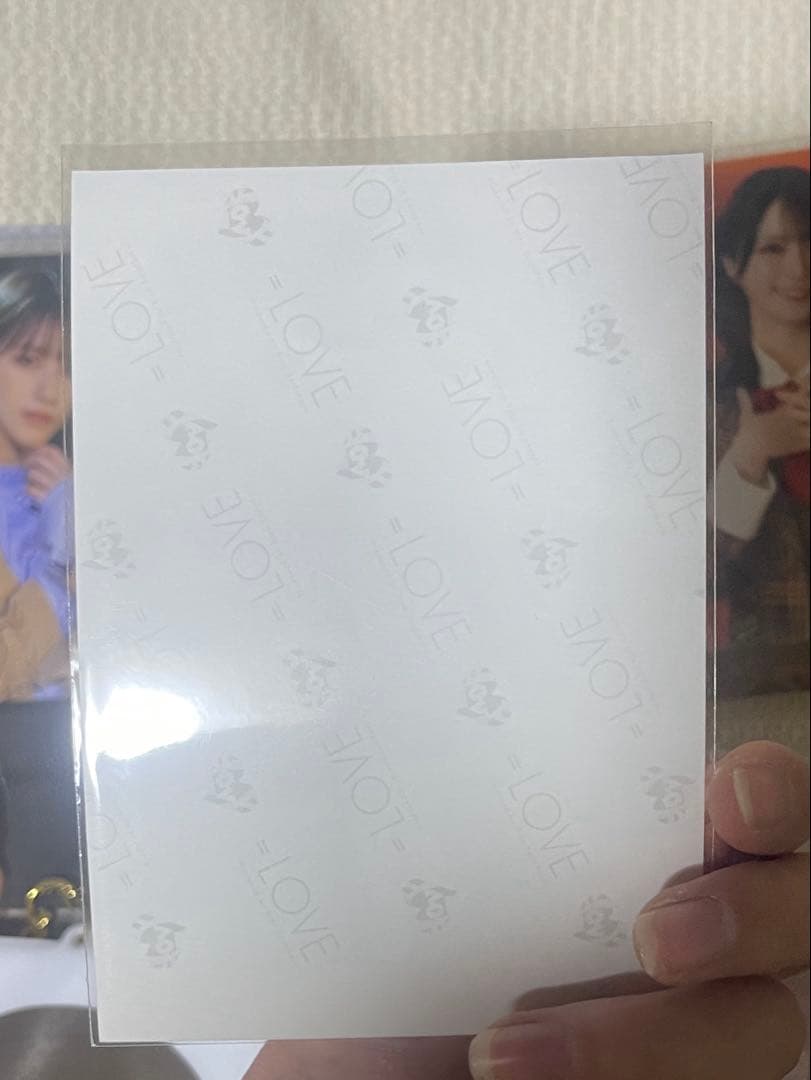 佐々木舞香 木漏れ日メゾフォルテ 直筆