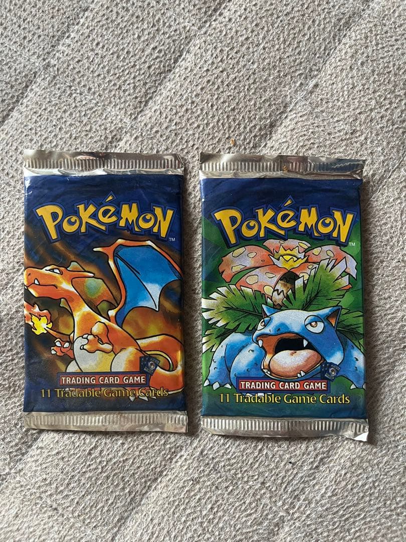 カ*き様 A*I様 【新品未開封】初期英語版ポケモンカードパック 2パックセット