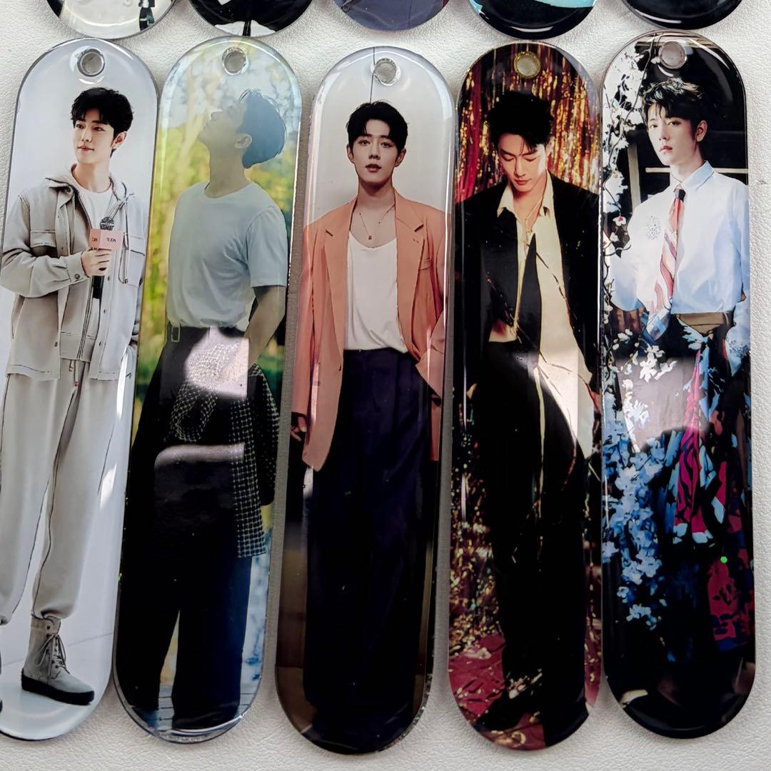 肖戦 新作　可愛い　栞　レジンキーホルダー 10点セット❣️0122