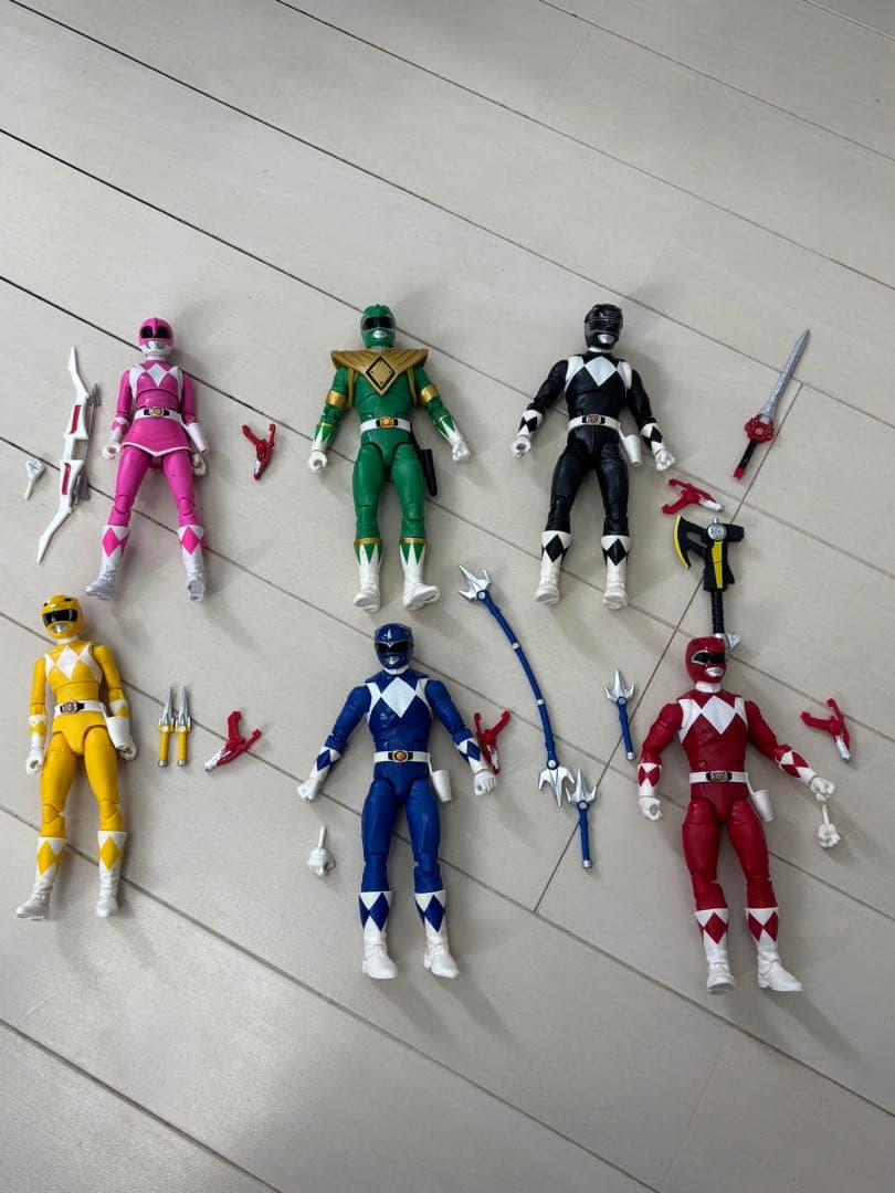 ライトニングコレクションパワーレンジャーまとめ売り