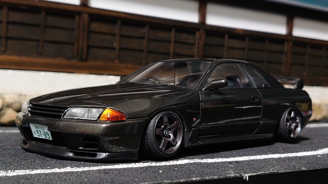 1/24 タミヤ スカイライン r32 完成品