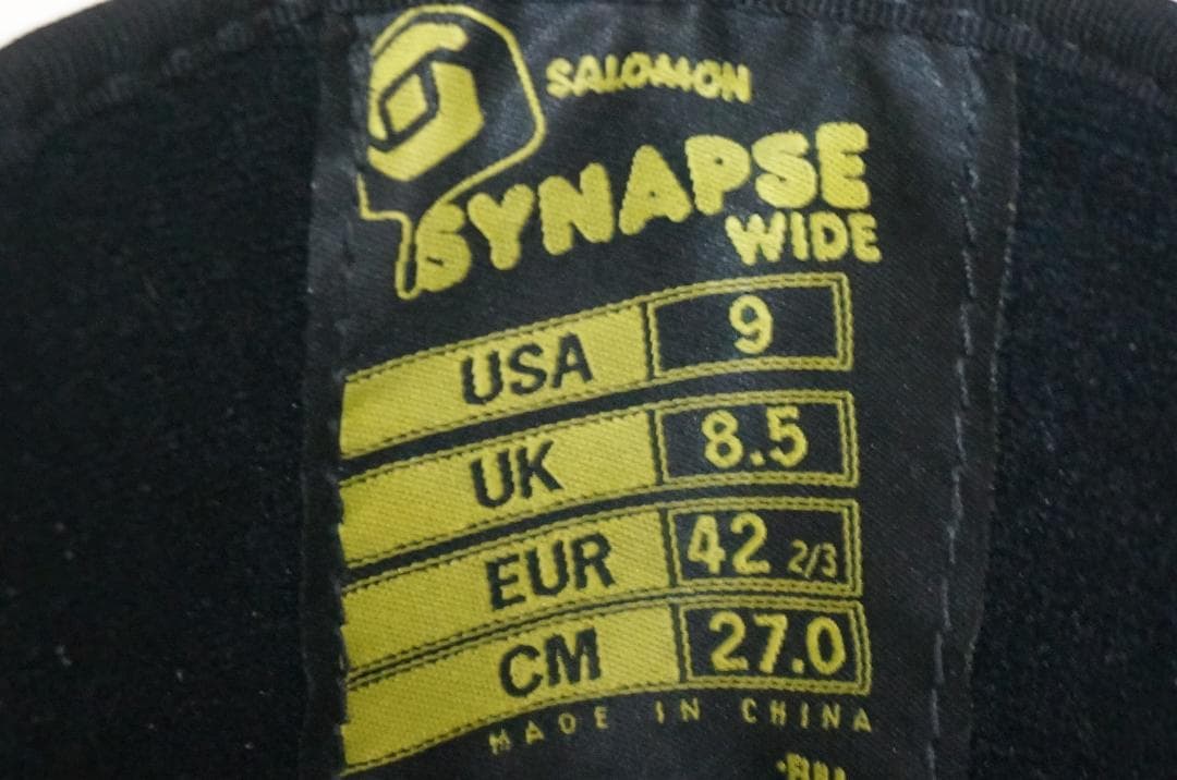 SALOMON サロモン スノーボードブーツ シナプス ワイド 27cm