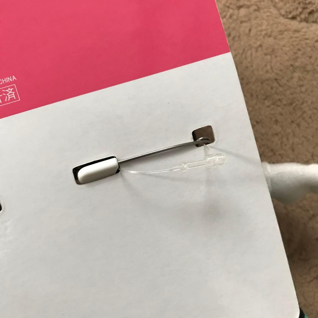 ミニー　ぬいぐるみバッジ　ハート柄　3個セット