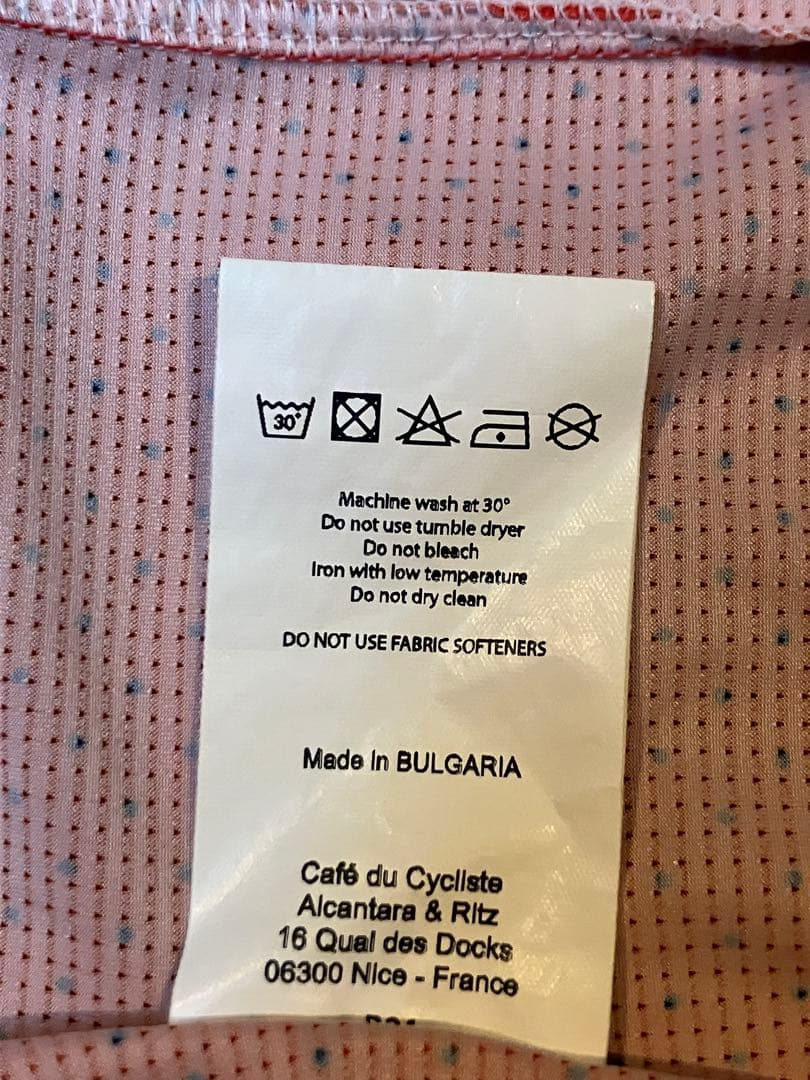 Cafe du cyclisteサイクルジャージ オレンジ M