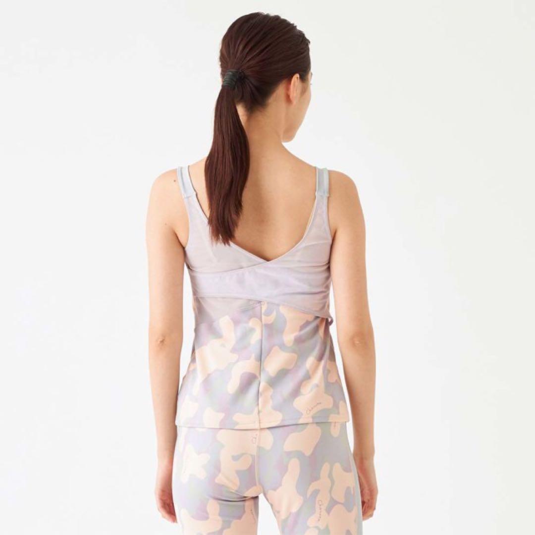 チャコット ヨガ　プリントトップ　キャミソール