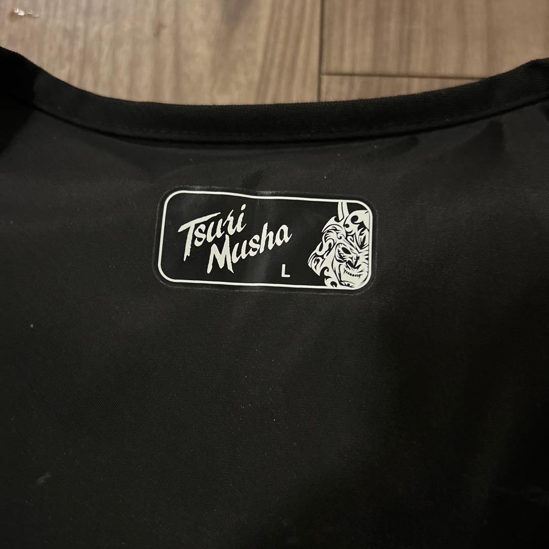 釣武者コーデュラダイヤルベスト　L グレー