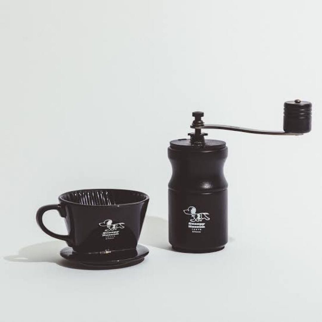 み*)様 スヌーピーミュージアム　カリタ　コーヒーミル&ドリッパーセット【新品未