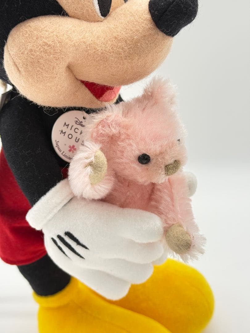 シュタイフ Steiff ミッキーマウスとテディベア桜
