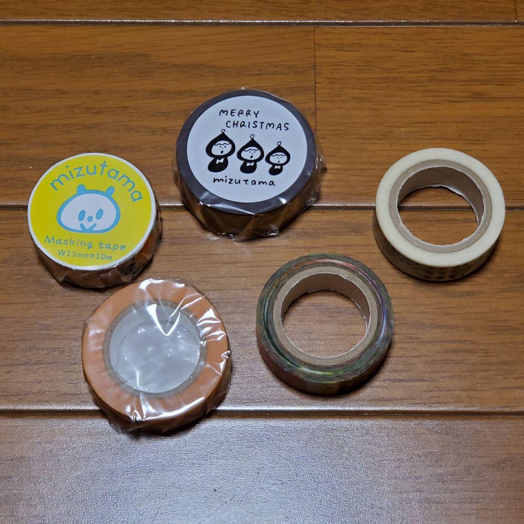 mizutamaさん マスキングテープ 5個