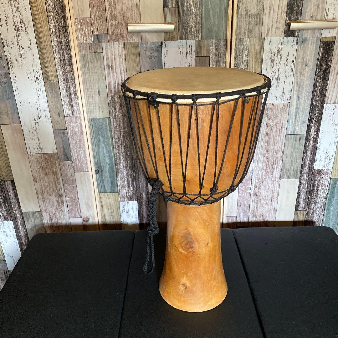 ジャンベ　民族楽器　アンティーク　ヴィンテージ　レア　打楽器　太鼓　民族