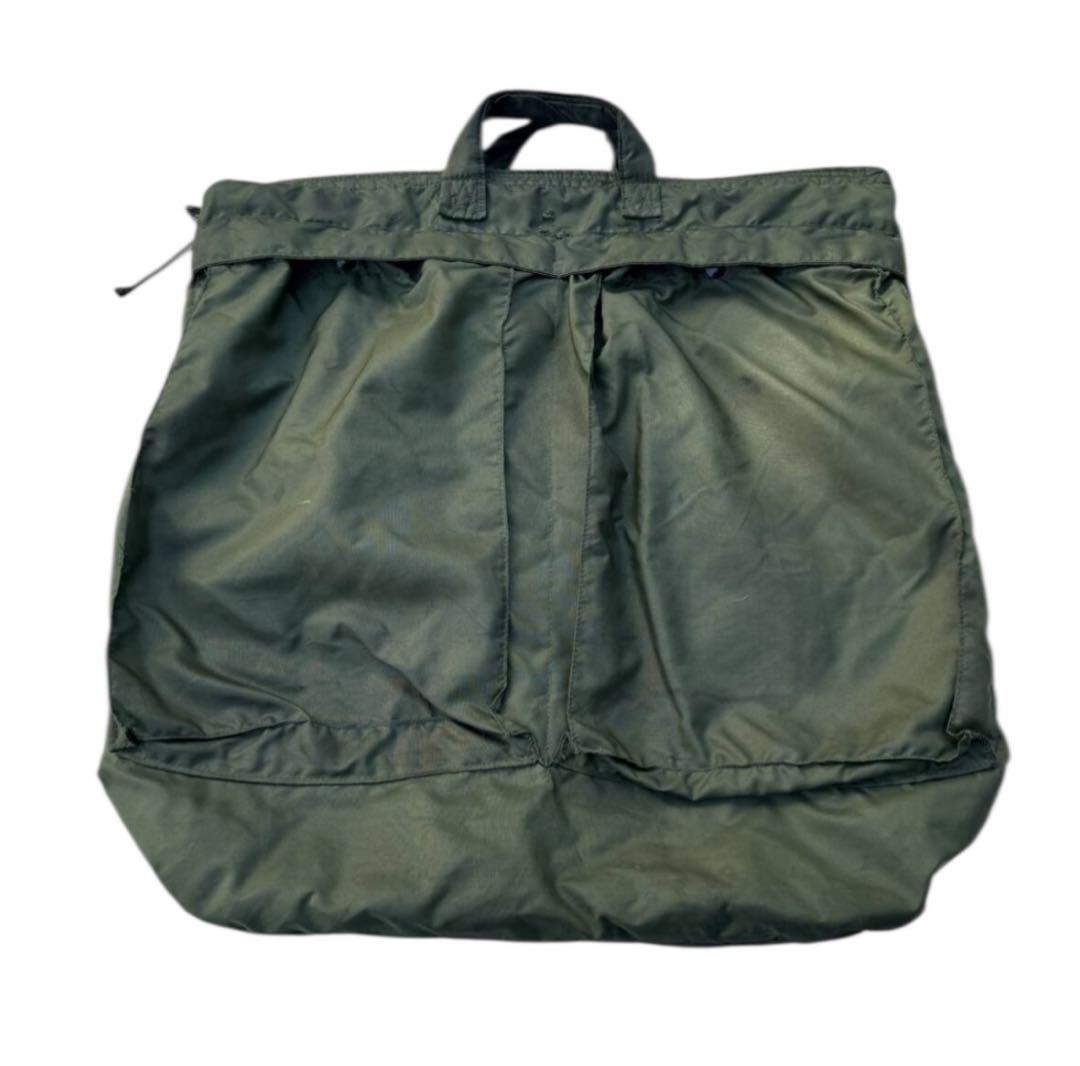 ビンテージ　80s　ミリタリー　ヘルメットバッグ　米軍　スコービル