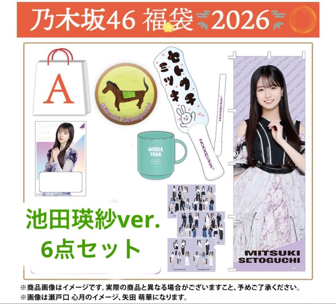 乃木坂46 池田瑛紗 福袋A・グッズ 17点セット