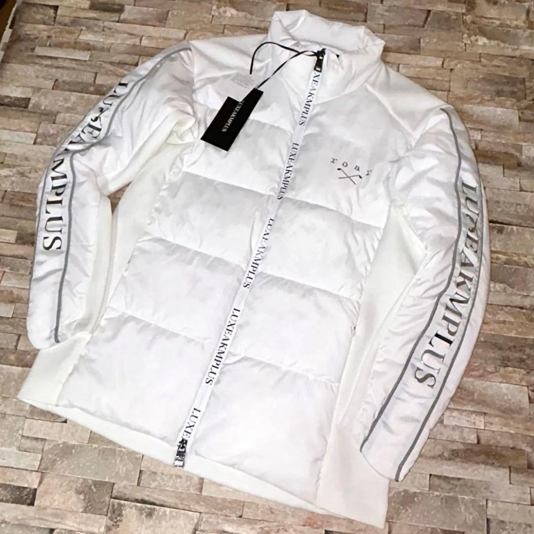 【新品】LUXEAKMPLUS×roar／コラボ ゴルフウェア 中綿入りブルゾン
