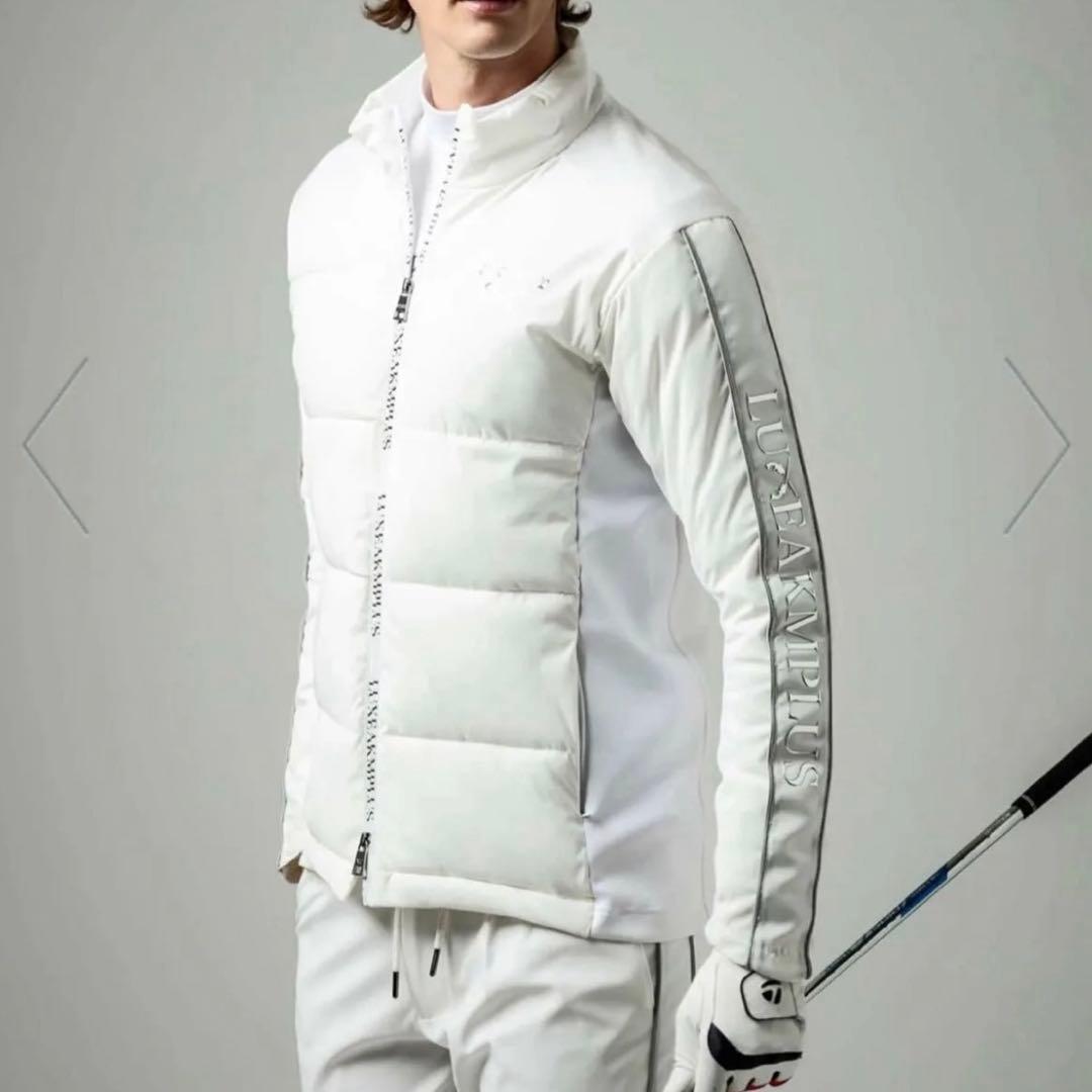 【新品】LUXEAKMPLUS×roar／コラボ ゴルフウェア 中綿入りブルゾン