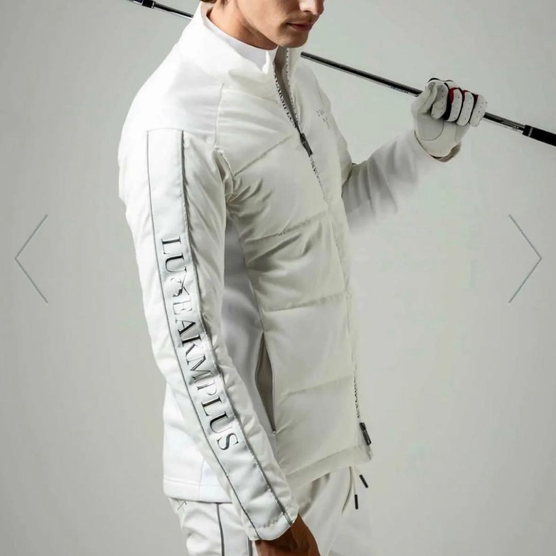 【新品】LUXEAKMPLUS×roar／コラボ ゴルフウェア 中綿入りブルゾン