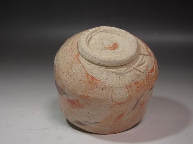 ☆　加藤唐九郎　志野茶碗　「松雪」　温もりを感じる一品です☆y548