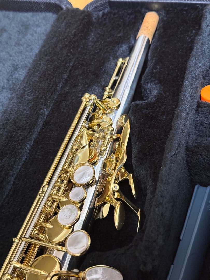 【新品同様】YANAGISAWA S-WO3 シルバーソニック ソプラノサックス