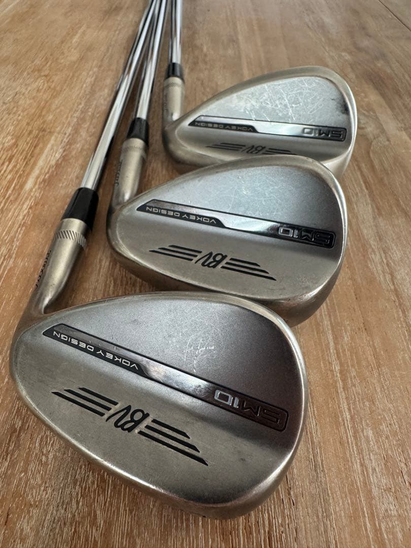 タイトリスト　SM10 3本セット 50° 54° 58° ProjectX