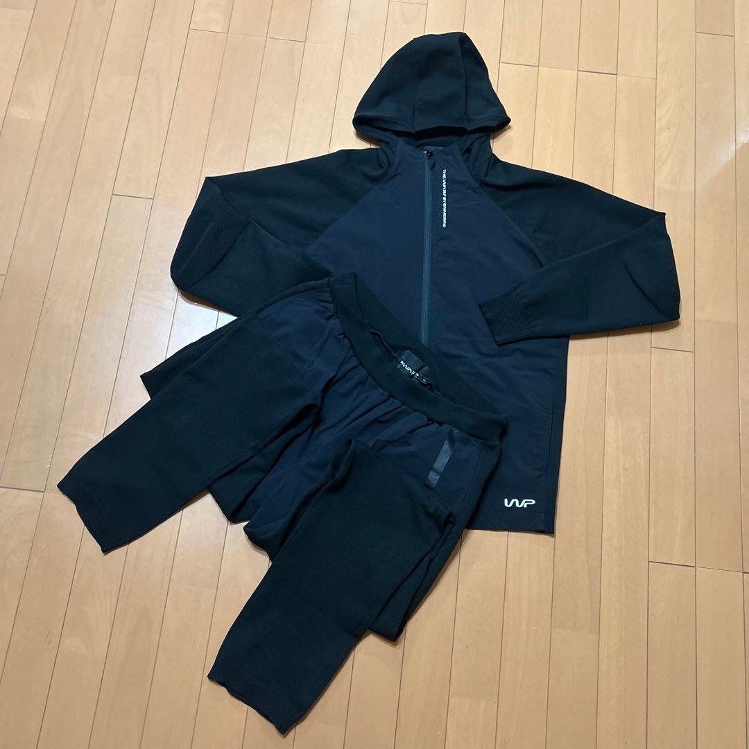 【美品】THE WARP by ENNERRE セットアップ　XL ブラック