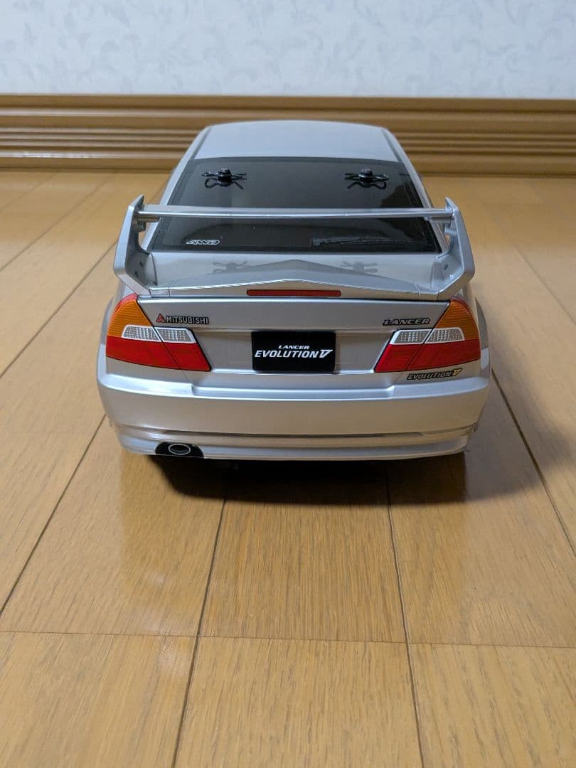 タミヤ 1/10 電動RCカーシリーズ 三菱 ランサー エボリューション V