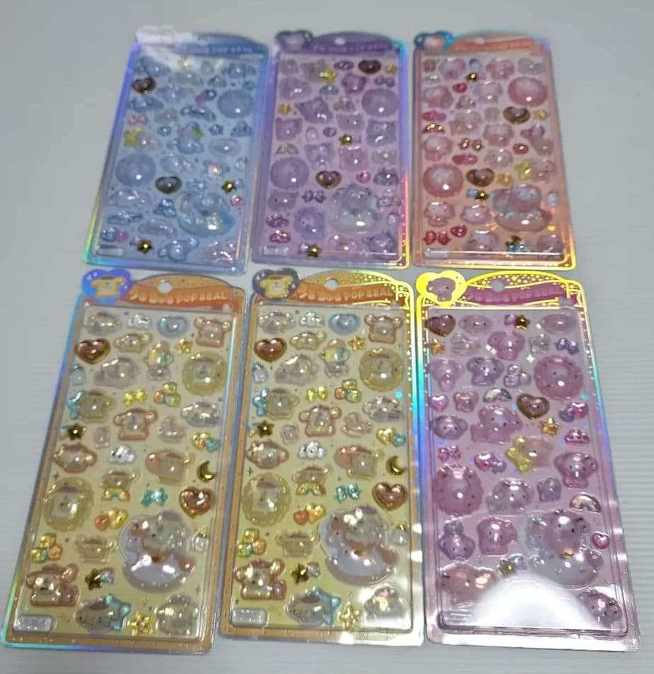 全て国内正規品　シール大量まとめ売り　うるちゅるポップシール　ボンドロセット