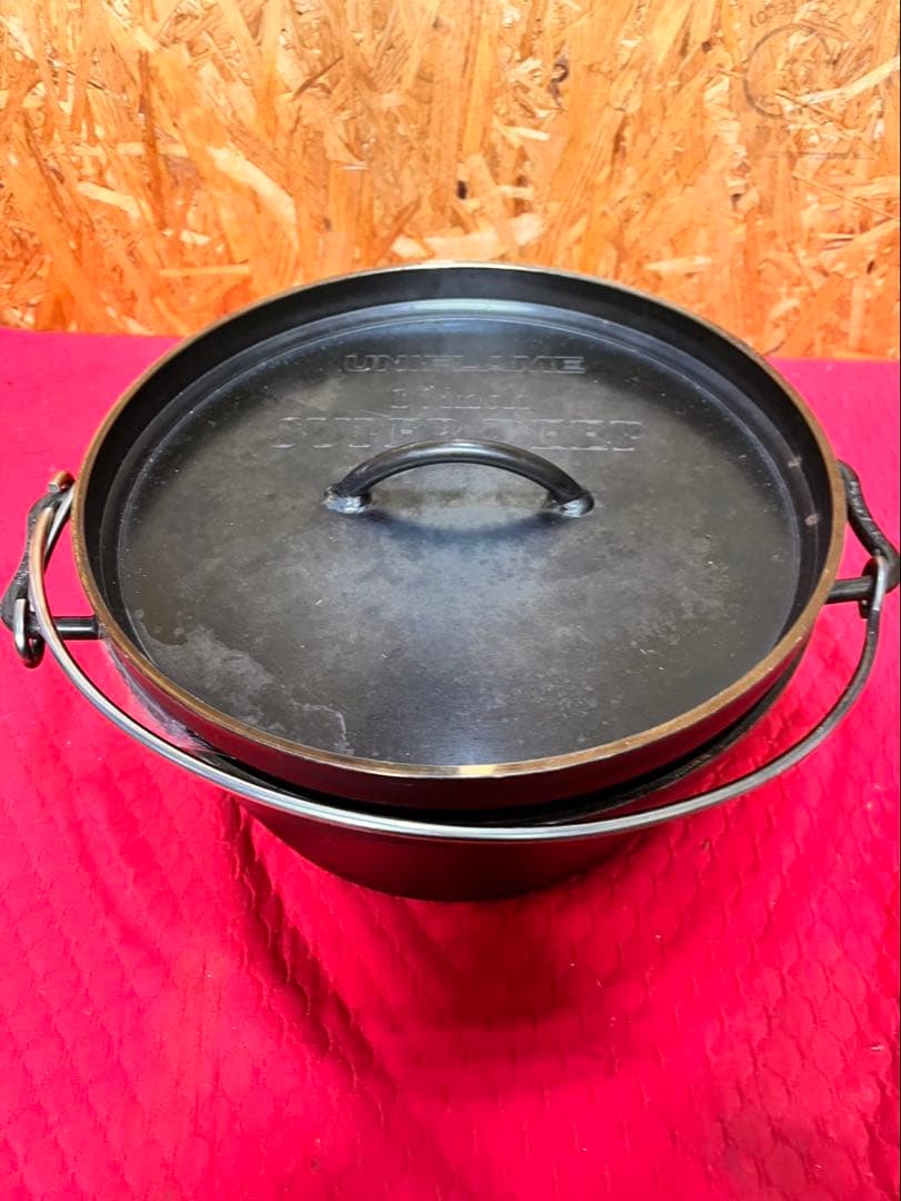 UNIFLAME 10インチスーパーディープダッチオーブン　4.5mm極厚