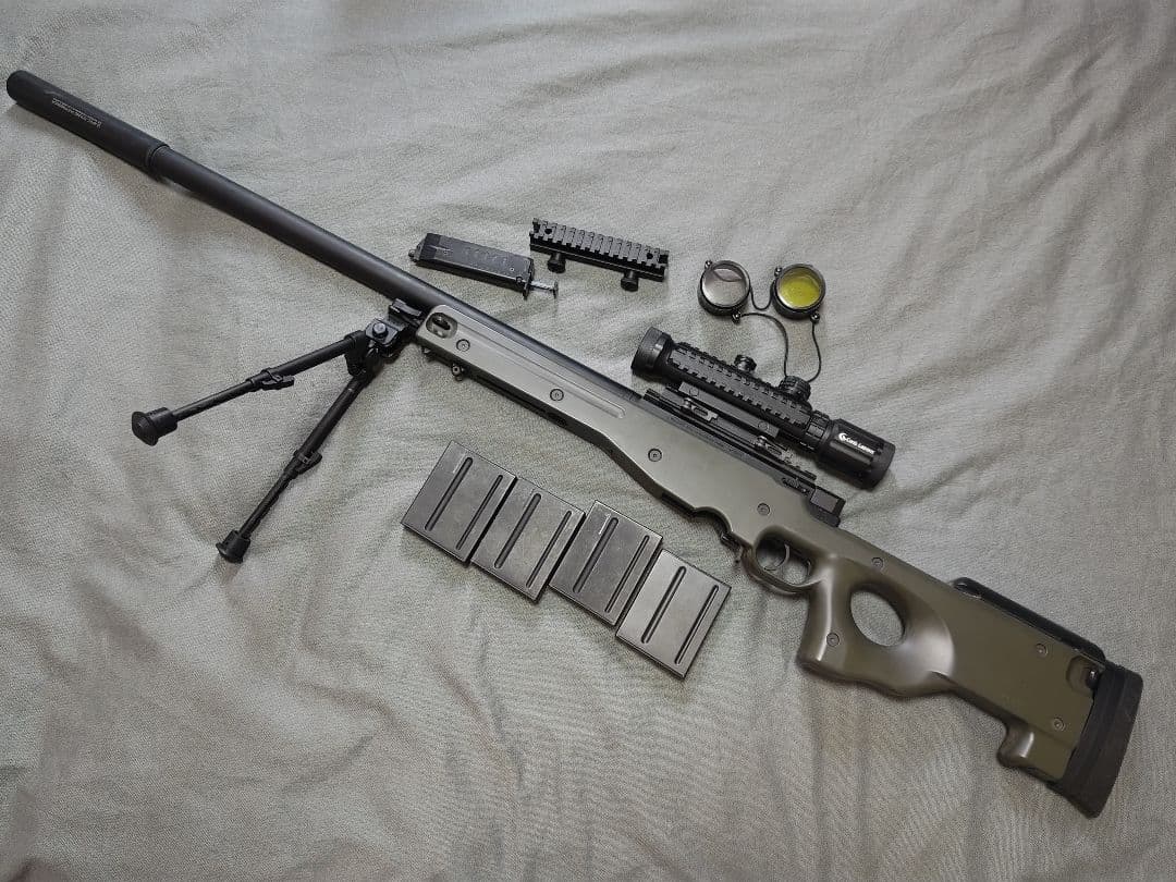 東京マルイ　エアソフトガン L96 O.D.ストック おまけ色々付き