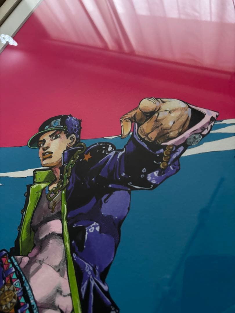 ジョジョ　複製原画　承太郎