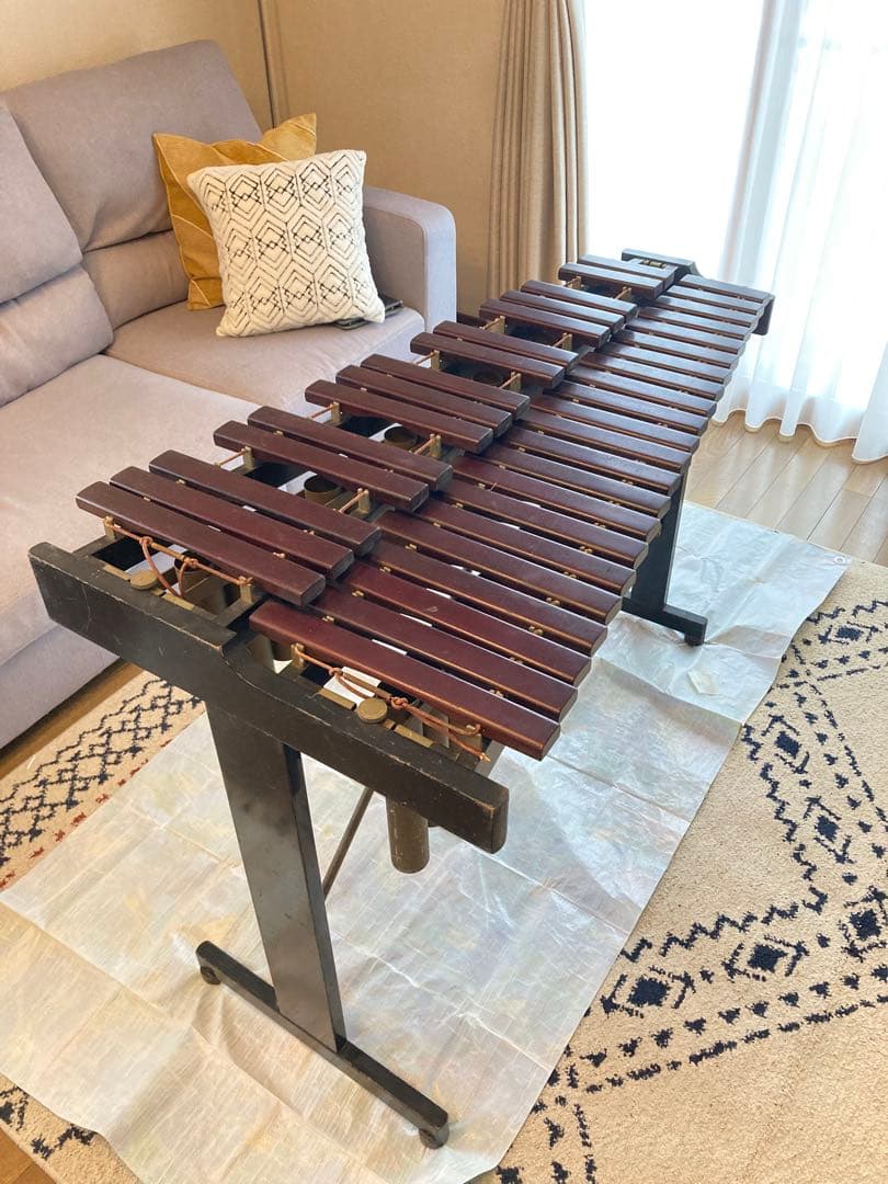 シロフォン【音出し確認済み】YAMAHA 立奏木琴　37鍵