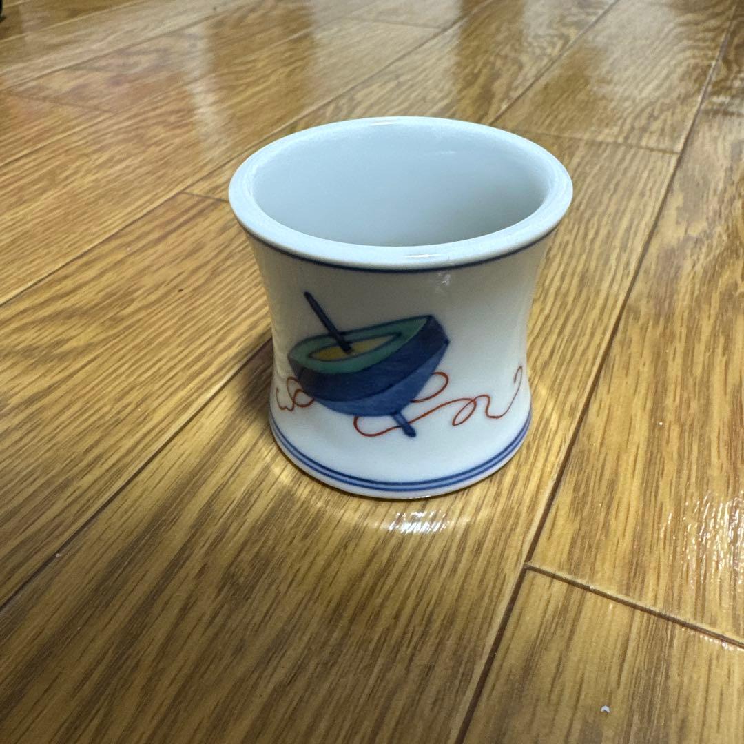 【骨董品】有田焼 今泉今右衛門造 色鍋島 蓋置（共箱）