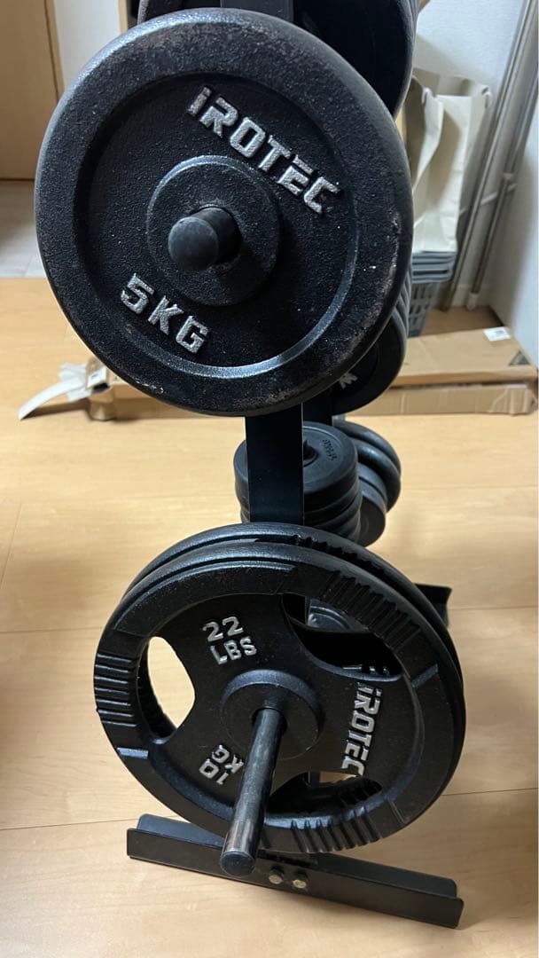IROTEC ダンベルプレート 愛知県名古屋市引き取り限定