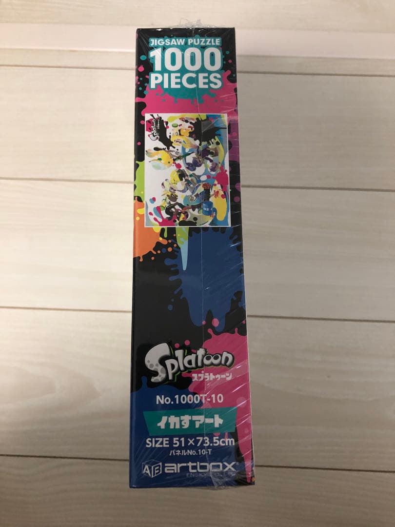 スプラトゥーンパズル1000ピース　イカすアート