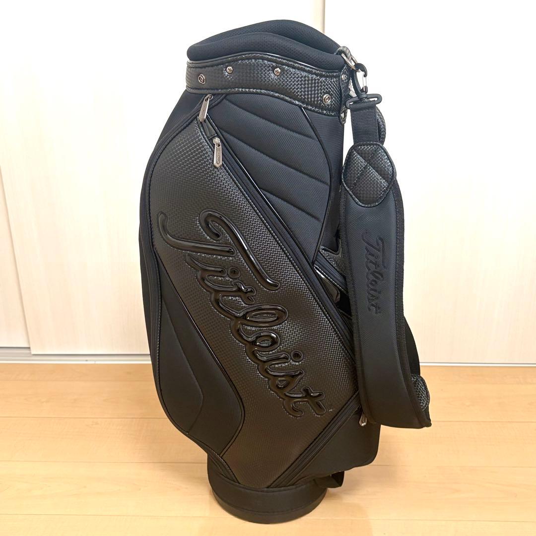 【希少限定モデル】Titleistタイトリスト キャディバッグ オールブラック
