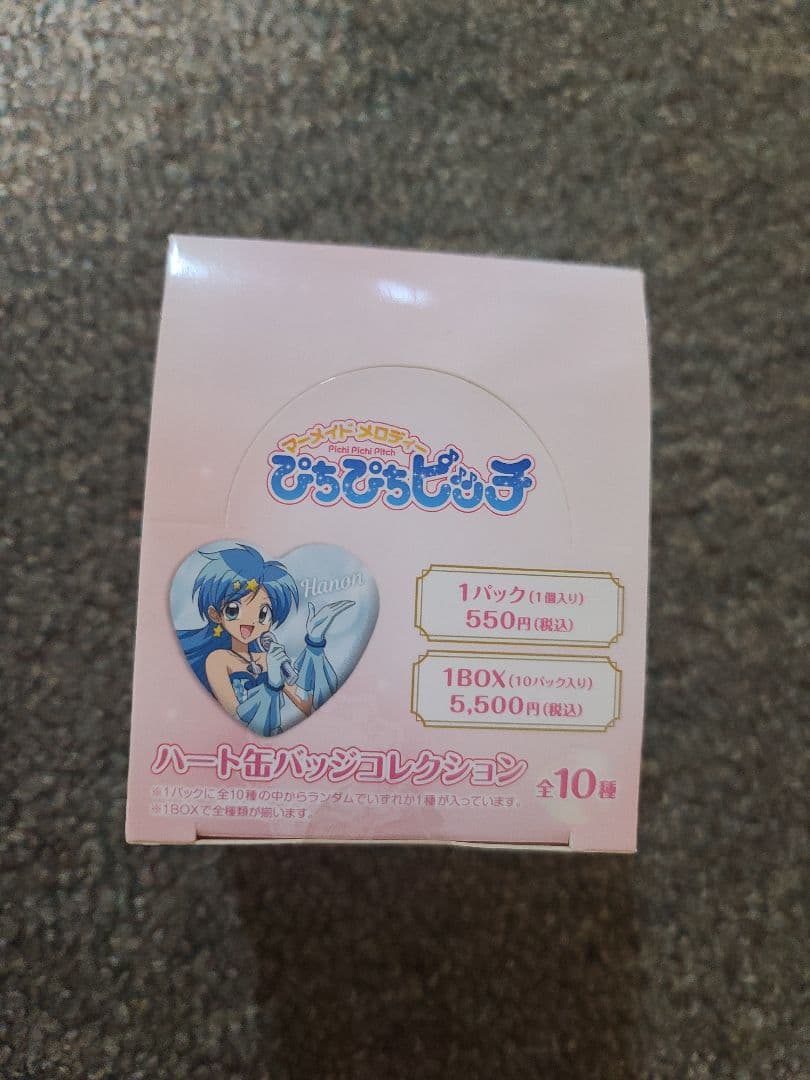 ぴちぴちピッチ 全種コンプ スクエア缶バッジ・ハート缶バッジコレクション