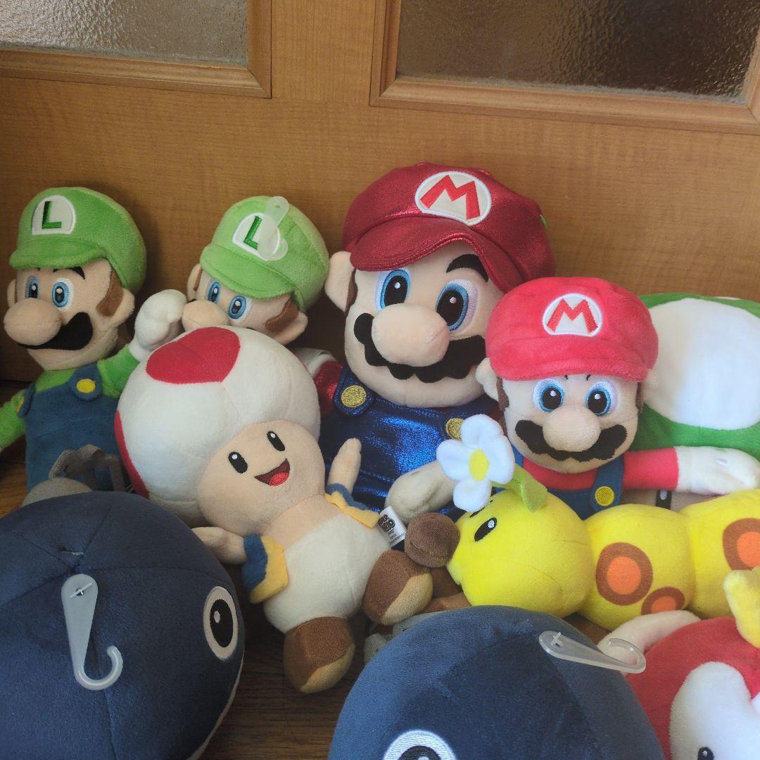 新品から美品★スーパーマリオブラザーズ★ぬいぐるみ★21個まとめてセット