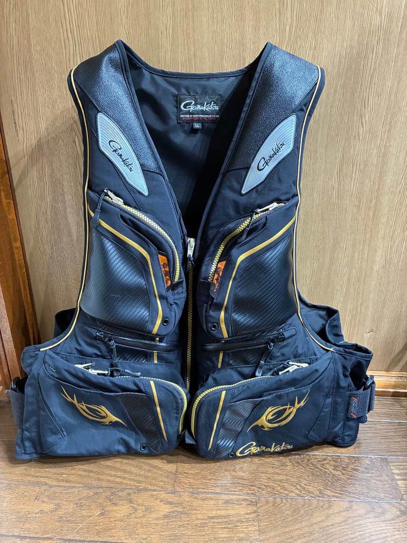 本日お値引き！　がまかつ　フローティングジャケット LL 検）サンライン　ダイワ