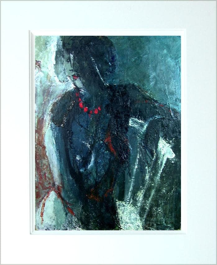 油絵 菅家令子 絵 絵画 インテリア F8-62023 人物 女性像