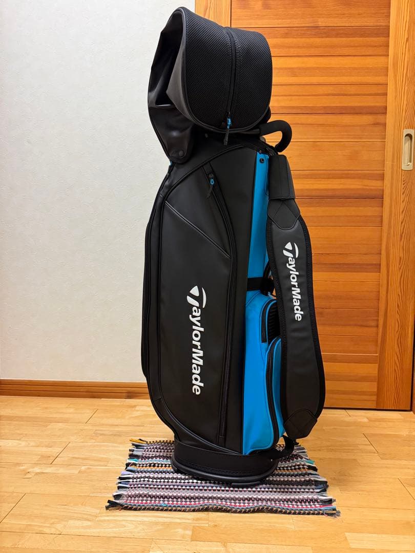 TaylorMade ゴルフキャディバッグ ブラック/ブルー